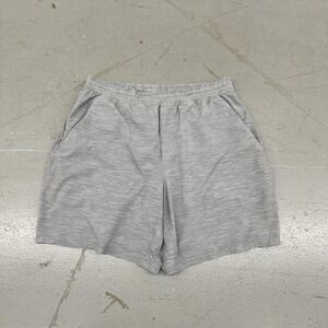 Lululemon Shorts Mens Medium Gray 9 Inseam Running Lined Athletic Pockets Gym